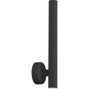 Kinkiet minimalistyczny tuba Loya III LED czarny ZumaLine