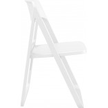 Krzesło składane plastikowe Dream białe Siesta