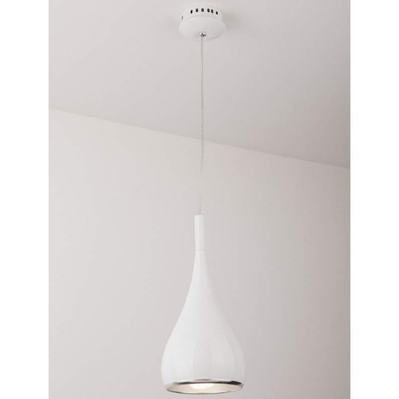 Lampa wisząca "kropla" nowoczesna Vigo I Biała marki MaxLight
