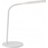 Lampa biurkowa minimalistyczna Joni biała Brilliant