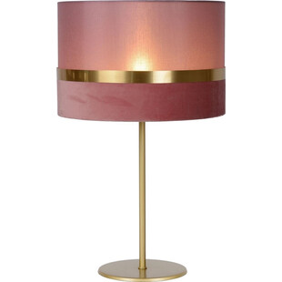 Lampa stołowa glamour Extravaganza różowy / złoty Lucide