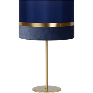 Lampa stołowa glamour Extravaganza niebieski / złoty Lucide