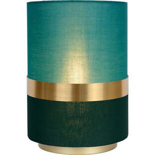 Lampa stołowa glamour Extravaganza Tusse zielony / złoty Lucide