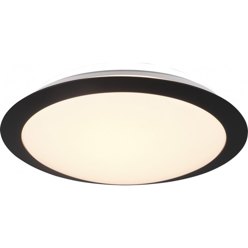 Plafon łazienkowy Umberto LED 29cm czarny Trio