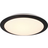 Plafon łazienkowy Umberto LED 29cm czarny Trio
