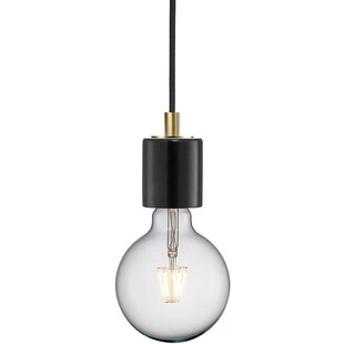Lampa wisząca "żarówka" na kablu Siv 6 Czarna marki Nordlux