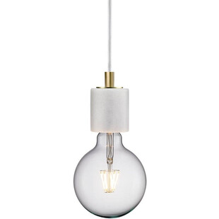 Lampa wisząca "żarówka" na kablu Siv 6 Biała marki Nordlux