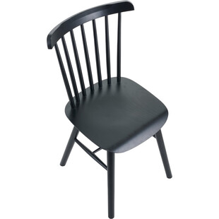 Krzesło drewniane Stick czarne Moos Home
