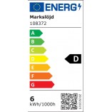 Lampa biurkowa regulowana Study Led Srebrna marki Markslojd