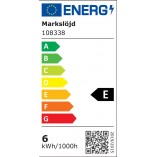 Plafon okrągły Global 22 Led Chrom/Biały marki Markslojd