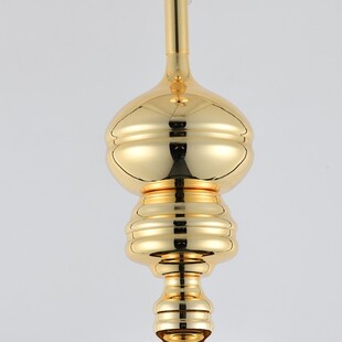 Lampa wisząca designerska Queen 18cm czarno-złota Step Into Design