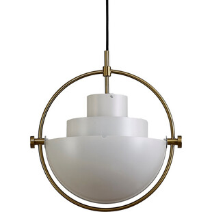 Lampa wisząca designerska Mobile LED 38cm biała Step Into Design