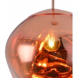 Lampa wisząca designerska Glam 38cm miedziana Step Into Design