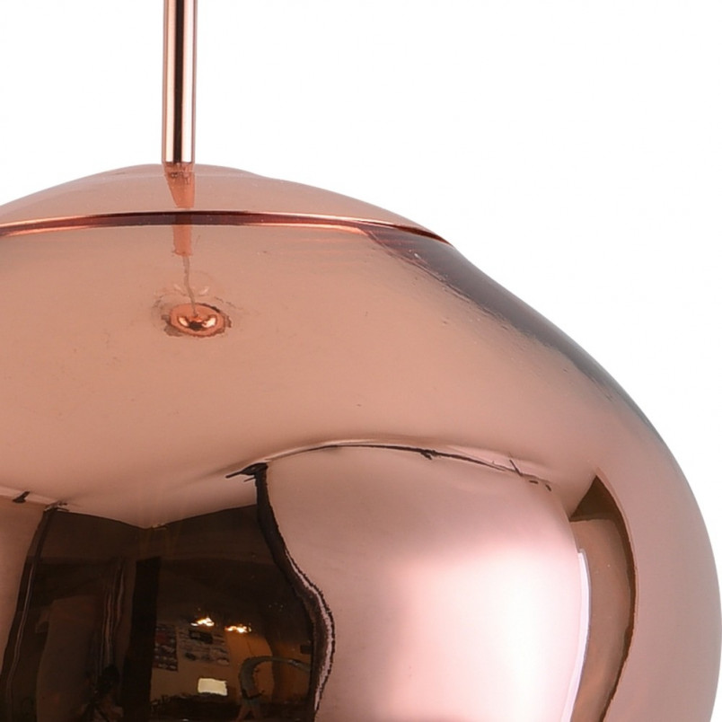 Lampa wisząca designerska Glam 38cm miedziana Step Into Design