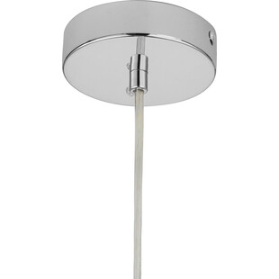 Lampa wisząca szklana kula designerska Flash 40cm chrom Step Into Design