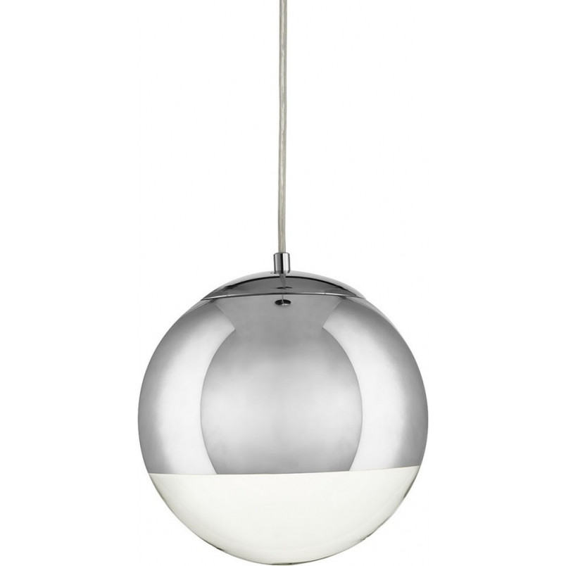 Lampa wisząca szklana kula designerska Flash 20cm chrom Step Into Design