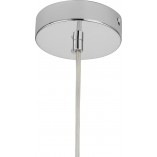 Lampa wisząca szklana kula designerska Flash 20cm chrom Step Into Design