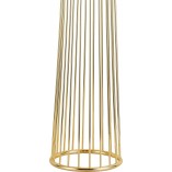 Lampa podłogowa designerska Filo 156 czarno-złota Step Into Design