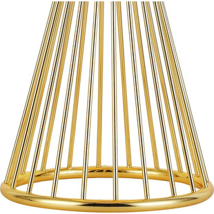 Lampa stołowa designerska Filo czarno-złota Step Into Design