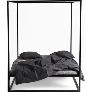 Łóżko industrialne Object005 czarne marki NG Design
