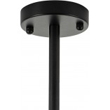 Stylizowa Lampa wisząca szklana designerska Astrifero 15 Czarno Bursztynowa marki Step Into Design