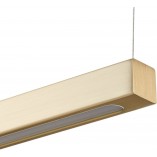 Lampa wisząca złota podłużna Beam 100 marki Step Into Design