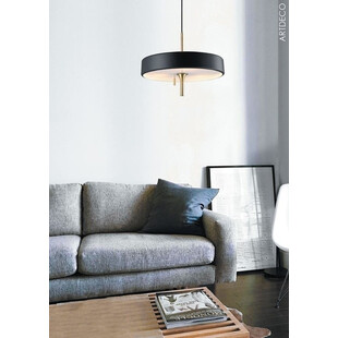 Lampa wisząca designerska Artdeco 35 czarno-złota marki Step Into Design