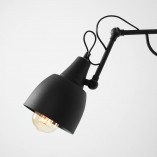 Kinkiet industrialny na wysięgniku Soho Small czarny marki Aldex