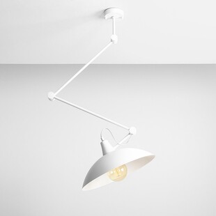 Lampa sufitowa na wysięgniku Melos 36 biała marki Aldex