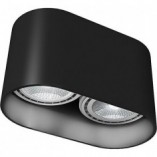 Lampa Spot podwójna Oval II Czarny marki Nowodvorski