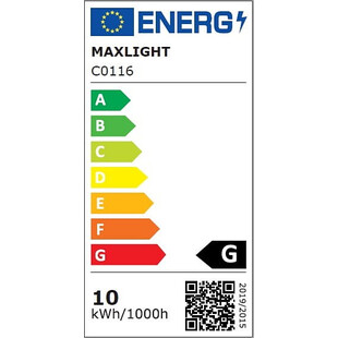 Plafon okrągły miedziany Organic 20 LED marki MaxLight