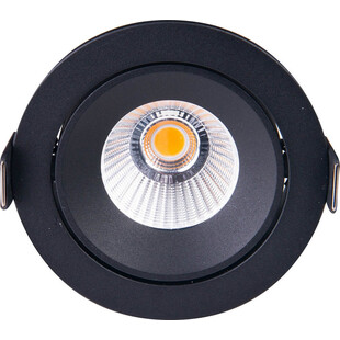 Oprawa wpustowa łazienkowa Cyklop 9 LED czarna marki MaxLight