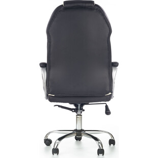 Fotel komputerowy dla gracza BARTON czarno-biały marki Halmar