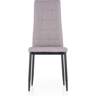 Krzesło tapicerowane pikowane K292 popielate marki Halmar