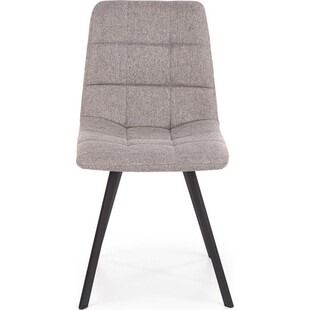 Krzesło pikowane tapicerowane K402 popiel marki Halmar