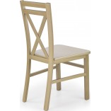 Krzesło drewniane DARIUSZ II dąb sonoma marki Halmar