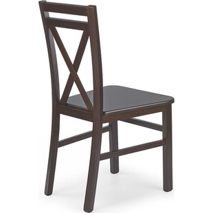 Krzesło drewniane DARIUSZ II ciemny orzech marki Halmar