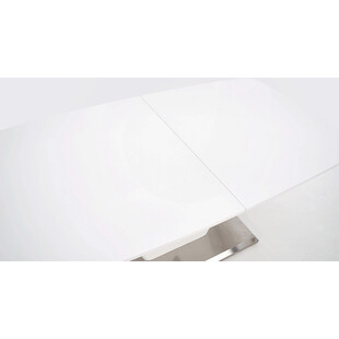Nowoczesny Stół rozkładany MISTRAL 160 biały połysk marki Halmar