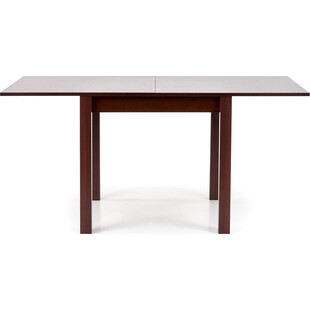 Stół rozkładany kwadratowy GRACJAN 80x80 ciemny orzech marki Halmar
