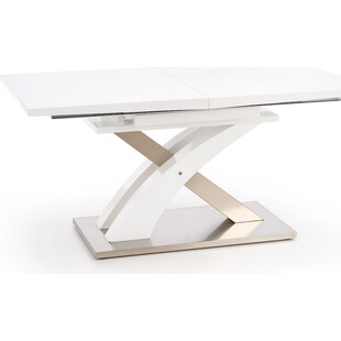 Nowoczesny Stół rozkładany SANDOR 160x90 biały marki Halmar