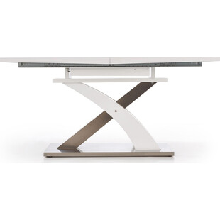 Nowoczesny Stół rozkładany SANDOR 160x90 biały marki Halmar