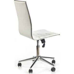 Krzesło biurowe obrotowe TIROL biały marki Halmar