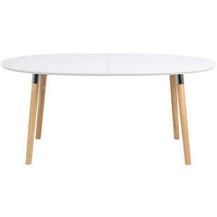 Stół rozkładany Belina 270x100 biały/chrom marki Actona