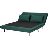 Sofa tapicerowana rozkładana Zenia zielona marki Signal