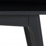Stolik kawowy prostokątny z półką Marte 130x70 czarny marki Actona
