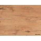 Stół prostokątny skandynawski Adam 100x60 dąb wotan/biały mat marki Signal