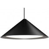 Lampa wisząca stożek Triangolo 65cm czarna Step Into Design