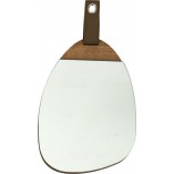 Lustro Pagaj Wood Oval Intesi