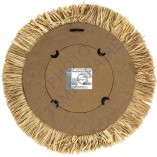 Lustro okrągłe boho Kaya 59 cm naturalne Intesi